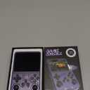 Retro Game Console R36S Handheld Game Console with 64GB Preloaded Games, Save/Load Function, 3.5" HD IPS Screen, Portable Emulator Console for Family, Adults & Nostalgic Players (Purple R36s 3.5")