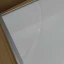WALGLASS Double-Sided White Board, 24" x 18" Dry Erase Board Magnetic Whiteboard for Wall, Hanging Mounted Whiteboard Silver Aluminium Frame for Home, School, Office, Kitchen