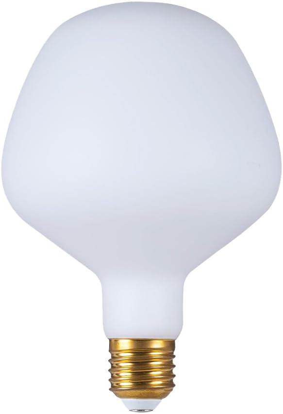 SD LUX Oversized LED Light Bulb12W 1800LM (Eqi. 150W) Vintage Large Globe Edison Bulb E26 Milky Glass for Home Office Kitchen Bedroom Living Dining Room,1 Pack (Warm White 3000K, VA132White-New)