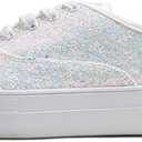 Women's Size 7 Sparkly Shoes With 2" Lift