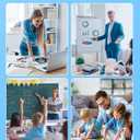 CEEBOO 522 High Capacity (5 Bottles) Refill Ink Replacement for Epson Compatible 522 (Not Sublimation) Use for EcoTank ET-2803 ET-2800 ET-2720 ET-4800 Printer