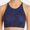Tommy Bahama 285723 Sea Swell Reversible High Neck Bikini Top,  36 Woman's Top UPF 50+