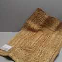 Hausattire Hand Woven Jute Braided Rug, 2'x3'  Natural, Reversible Boho Entry Area Rugs for Kitchen, Living Room I Farmhouse Indoor Outdoor Decorative Floor Rug, 24x36 Inches