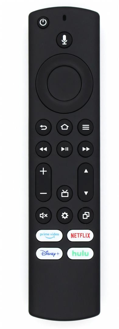 Replacement Voice Remote Control Fit for Fire Smart AMZ TV Stick(HD/Lite/4K Max/4K/Cube), FireSeries Stick(2nd Gen/3rd Gen), Smart TVs 3rd Gen, for All Omni QLED Series＆Insignia-Pioneer-Hisense-TCL
(black)