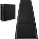 PRETYZOOM Dog Car Ramp Folding Pet Climbing Ladder: Portable Non-Slip Wide Steps Ramp for Cars SUVs Trucks High Beds 70.86 x 19.68 Inches
