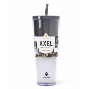 DI MANNA AXEL TUMBLER PLASTIC 24 OZ BLACK