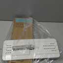 JOYMOOP Flat Mops, Microfiber Mop for Floor Cleaning and Wall Cleaner, 50" Mop Handle with Flexible 13" Flat Head with a Microfiber Mop Pad - White