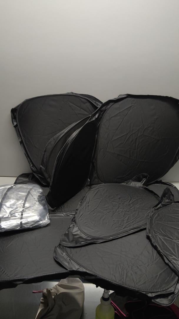 1 Set Mesh Car Window Shade Set Sun Block Cover for Heat Insulation UV Protection Easy Install Car Window Sun Shade for Interior Protection for Pets Travel