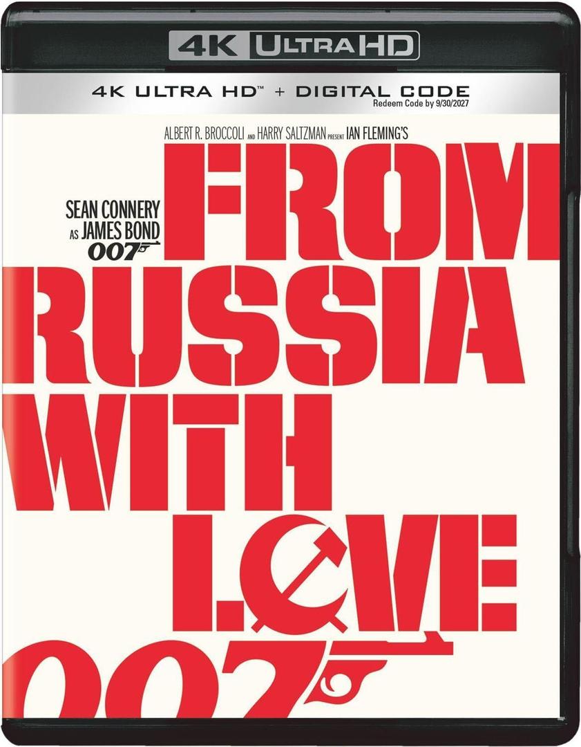 From Russia With Love (4K + Dig) [4K UHD], Format: Blu-ray