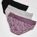 Warner's womens Blissful Benefits No Muffin 3 Pack Hipster Panties (XL)