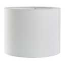 White Drum Lamp Shade, 13x10