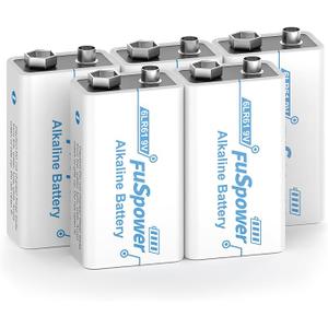 9V Batteries 9 Volt 6LR61 Alkaline Battery with Long-Lasting Power 10 Year Shelf Life for Smoke Detectors Guitar Pickups Microphones 11 Pack 9V Batteries 9 Volt 6LR61 Alkaline Battery with Long-Lasting Power 10 Year Shelf Life for Smoke Detectors Guitar Pickups Microphones 11 Pack