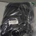 StangH Black Blackout Velvet Curtains 84 inches Long - Grommet Thermal Insulated Curtain Panels Chill Resist Keep Warm for Living Room, Black, W52 x L84 Inches, 2 Pieces