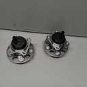 512505 PAIR Rear Left/Right Wheel Bearing and Wheel Hub Compatible with 2010-2015 Prius, 2012-2015 Prius Plug-In 2010 2011 2012 2013 2014 2015 Wheel Bearing Hub Assembly 5 Lugs w/ABS