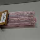 Mahjong Racks with Pushers, Anti-Slip Design Clear All-in-One Mahjong Racks and Pushers - Modern American Mahjong Tile Racks Set of 4 (Bling Pink)