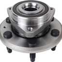 513277 Wheel Bearing and Hub Assembly Front/Rear for 08-17 Buick Enclave, 09-17 Chevy Traverse, 07-16 GMC Acadia, 07-10 Saturn Outlook 6 Lugs w/ABS