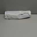 Buckwheat Pillow & Cervical Pillows for Sleeping (21x8x4inch) 100% Organic Coarse Cloth Package w Organic Buckwheat Hulls, Natural Cooling Technology and Relieve Cervical Pain. (Grey)