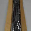 Shower Curtain Rod Adjustable 43-78 inch, 1"Diameter Spring Tension Curtain Rod No Drill, Anti-Rust Non-Slip Shower Rod, Black Shower Curtain Rod for Bathroom Tension