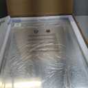 Frameless Bathroom Mirror, 18" x 26" Rectangle Beveled Wall Mirror, Modern Decorative Vanity Mirrors for Living Room, Entryway, Bedroom, Hangs Horizontally or Vertically