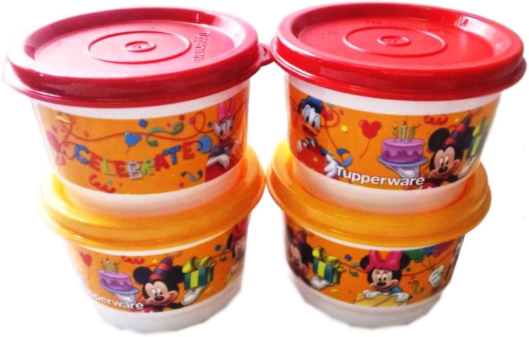 Tupperware Disney Snack Cups, 125ml, Set of 4