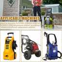 308862003 Pressure Washer Pump Outlet Tube, Compatible with Homelite HL252300/UT80953 & Ryobi RY80940B/RY80533/RY80930 Gas Pressure Washers - 2 pack