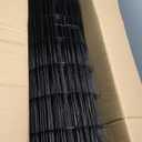 Tongmo 4 ft x 100 ft Black PVC Coated Welded Wire Fence, 16GA Garden Chicken Wire Fence Roll, Mesh Size 2" x 4" Hardware Cloth, Ideal for Yard Protection and Poultry Netting