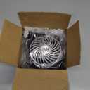 Vornado Flippi V6 Compact Air Circulator Fan, Quiet Portable Travel Fan for Desk or Bedroom, Adjustable Head, 2 Speeds, Midnight (Personal)