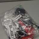 Minggo 10pcs Halloween Costume for Women 2025 Dalmatian Shawl Dress Up Cosplay Black White Coat with Wig Accessories for Adult