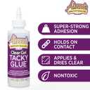 Aleene's AR6-2 Clear Gel Tacky Glue, 4 oz., 4 oz., Multicolor
