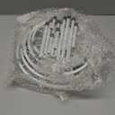 5 Pack Plant Stand Indoor Outdoor,Heavy Duty Black Iron Potted Stand Holder,Anti-Rust Iron Flower Pot Stand Decoration Racks Plant Display Shelf for Living Room, Garden, Balcony(WhiteS)