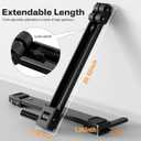 Appliance Rollers Heavy Duty,Newest Extendable Appliance Sliders,Liftable Washing Machine Base,Easily Move Washer and Dryer Machines,Refrigerators,Furniture-Black