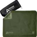 Large Ice Packs for Injuries Reusable - Soft Gel Hot and Cold Packs for Injuries, Hip, Shoulder, Back Pain Relief - 11.5" x 14.5" - Green