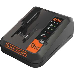 BLACK+DECKER 20V MAX Lithium Battery Charger, 2 Amp (BDCAC202B) (One Size)
