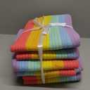 NaturalCozy Storage Cubes 11 Inch Cotton Rope Woven Baskets for Organizing, 3-Pack | Cube Storage Bin | Square Storage Baskets for Shelves Organizer, Classroom, Kids Toy Bins, Closet, Baby Nursery