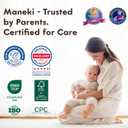 Maneki Baby Hypoallergenic Potty Training Pants 4T5T, 36 Count (3544 lbs), Pull-On Diaper Pants & Training Underwear, Soft, Unscented & High Absorbency for Overnight & Daily Use, XXL