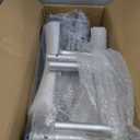 Sliding Shower Chair Tub Transfer Bench with Swivel Seat, Shower Bench for Elderly and Disabled, with Security Belt, 360 Rotation, Slides and Rotates, Adjustable,one Touch Slide Button, Dark Blue