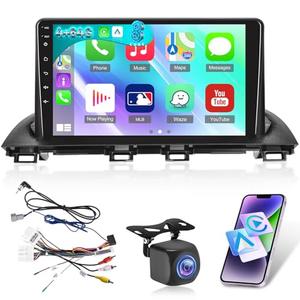 Wireless Carplay Car Stereo for Toyota Prius 2010-2015 with JBL with 9-Inch Touchscreen, [Qualcomm 8-core 4+64GB] Upriding Android 13 Car Radio Android Auto BT5.1/DSP/Hi-Res Audio/WiFi/SWC/GPS/OTA