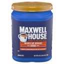 Maxwell House Ground Coffee, Kosher, 1 Canister, for Mornings and Afternoon Pick-Me-Ups, Wake Up Roast, Medium Roast, 40.4 oz
