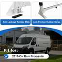 FomanXtre Ladder Roof Rack for RAM ProMaster City 2015-On, Heavy Duty Steel Van Ladder Rack, 500 lbs Load Capacity (2 Crossbars)