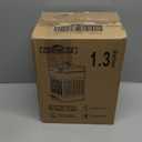 CEROELDA Small Trash Can with Lid-5L/1.3 Gal,Stainless Steel Outdoor Dog Poop Garbage Can-Farmhouse Retro Metal Waste Bin w/Step Pedal for Bathroom Bedroom Office-Soft Close-Green