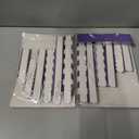 LRCXL 12PCS Party Hanging Paper Fans Set, Fiesta Round Pattern Paper Garlands Decoration Party Supplies for New Year Baby Shower Birthday Wedding Graduation Events Accessories(Purple)