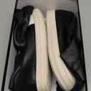 MOFEEDOUKA Thigh High Boots for Women Flat Over The Knee Round Toe Booties, Size 4