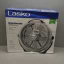 Lasko Wind Machine Fan, Air Circulator Fan with 3 Speeds, 20" Model 3300, Gray