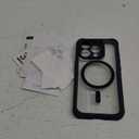 ESR for iPhone 15 Pro Case, Compatible with MagSafe, Full-Body Military-Grade Drop Proof Case with Built-in 9H+ Tempered Glass Screen Protector, Armor Series, Clear Dark Blue