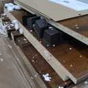 Sauder Carson Forge Vintage Rustic Computer Desk for Home Office with Drawers, in Washington Cherry