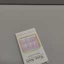 Dusty Pink Press On Nails Short Oval, KQueenest Acrylic Fake Nails Press Ons, Natural Glue on Nails Short Almond, Reusable One Color Soft Gel Stick On Nails Set For Women Wedding Daily Decoration