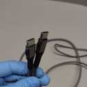 Durcord 2Pack 10ft USB C Charger Cable - 100W Fast Charging for Android/Phone/Pad, Type C to Type C Compatible with iPhone 17/16/15 Pro Plus Max Silver