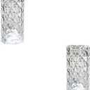 Magik 1-2 Pack LED Crystal Lamp Rose DiamondTouch Atmosphere Night Light for Bar (2 Pack)