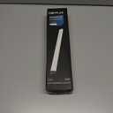 LED Under Cabinet Lighting with Curved Surface Glow, Dimmable, Color Temperature Adjustable, Bluetooth App Controlled, 690 Lumens Eye-Caring Diffused Lighting for Kitchen, Closet, Shelves-3pcs 12" (White Case)