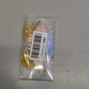 NEBURORA Round Hippie Sunglasses Metal Frame Colored Circle Glasses for Women Men 70s Retro Disco Party Accessory